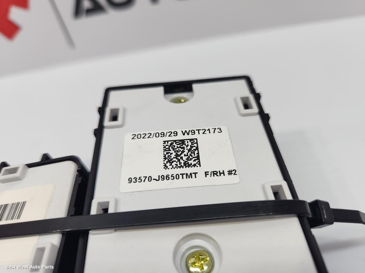 2022 HYUNDAI KONA Pwr Dr Wind Switch