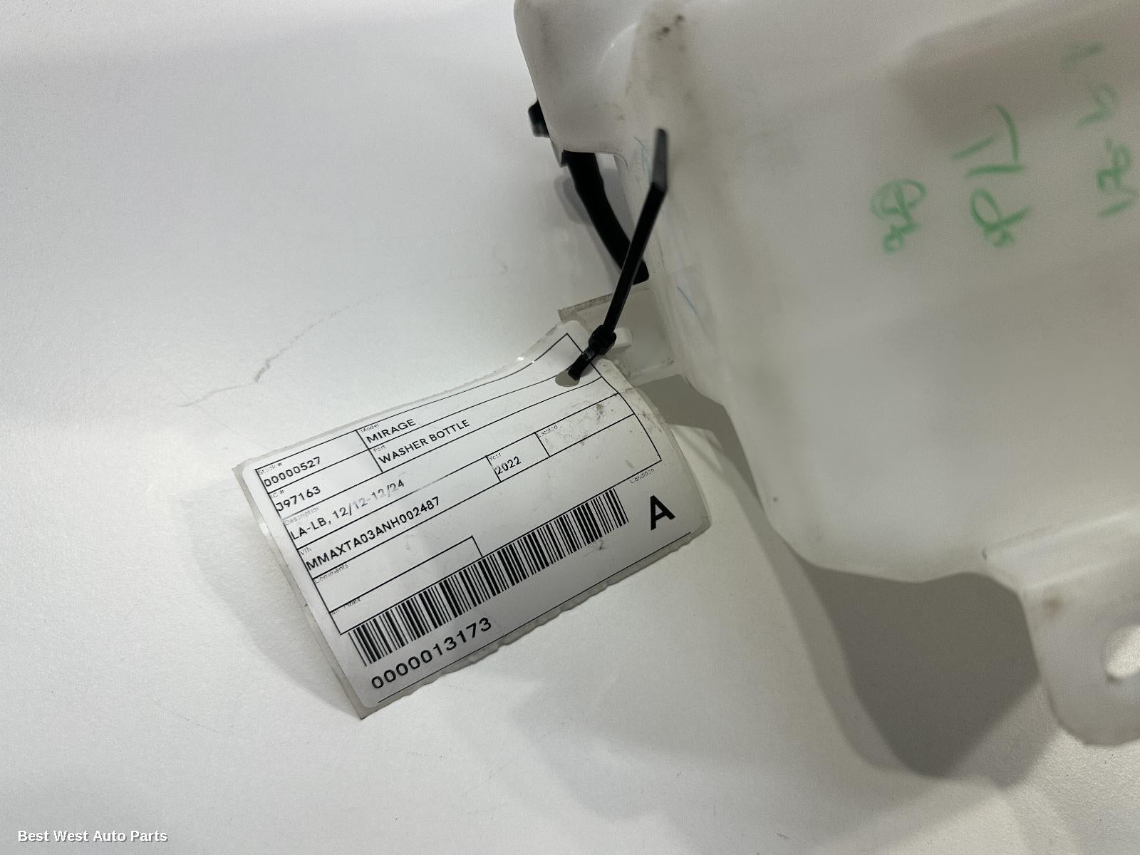 2022 MITSUBISHI MIRAGE Washer Bottle
