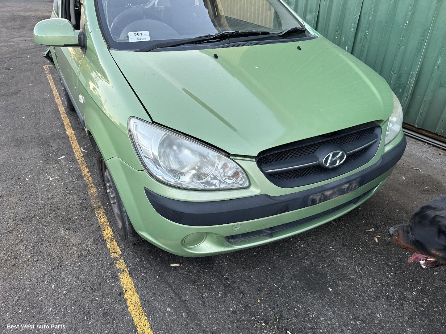 2009 HYUNDAI GETZ Front Bumper