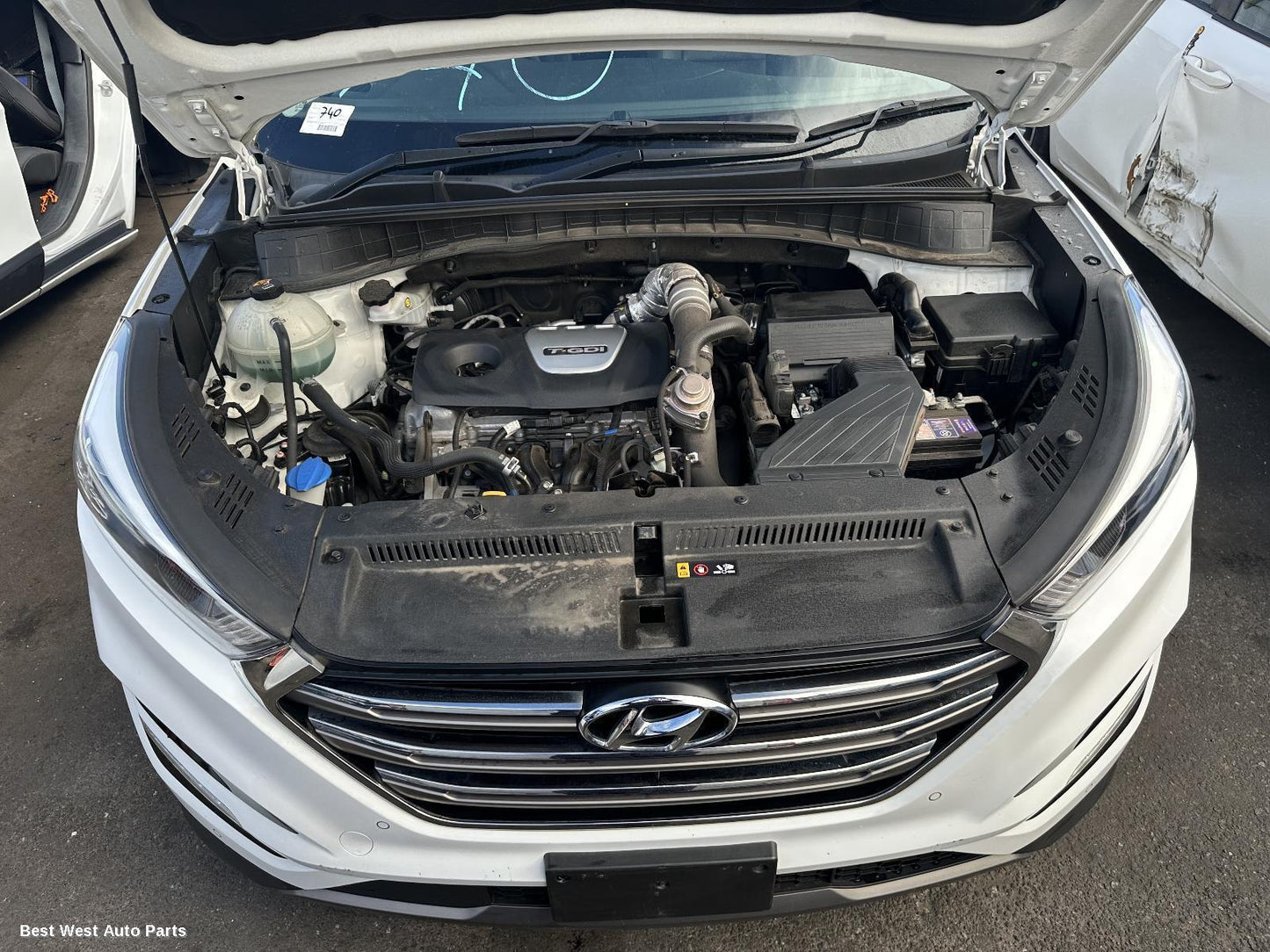 2015 HYUNDAI TUCSON Radiator Support