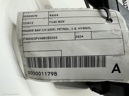 2024 TOYOTA RAV4 Fuse Box