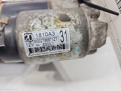 2017 MITSUBISHI TRITON Starter