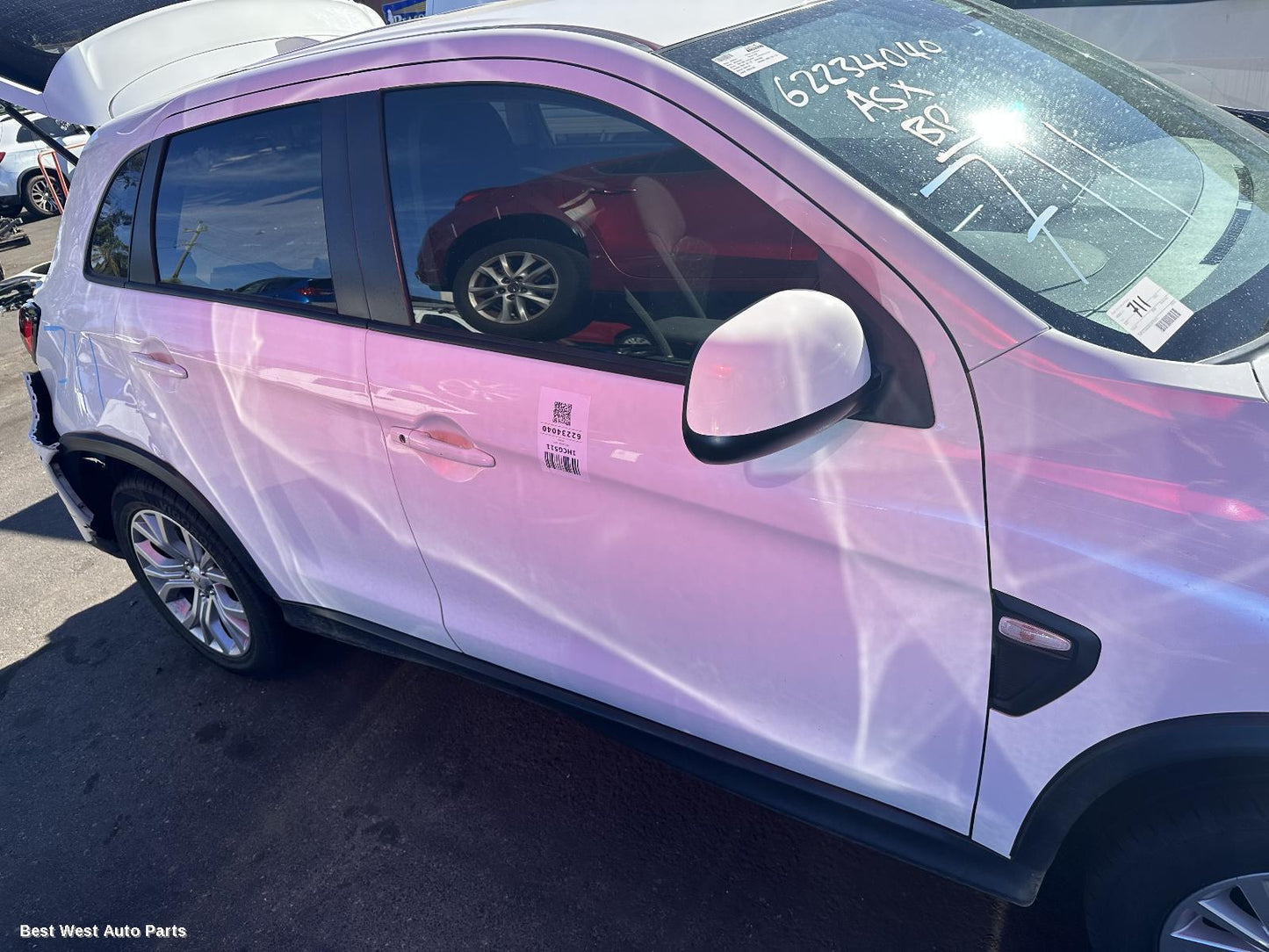 2020 MITSUBISHI ASX Right Rear Door Window