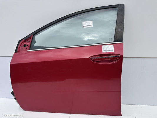 2014 TOYOTA COROLLA Left Front Door Window