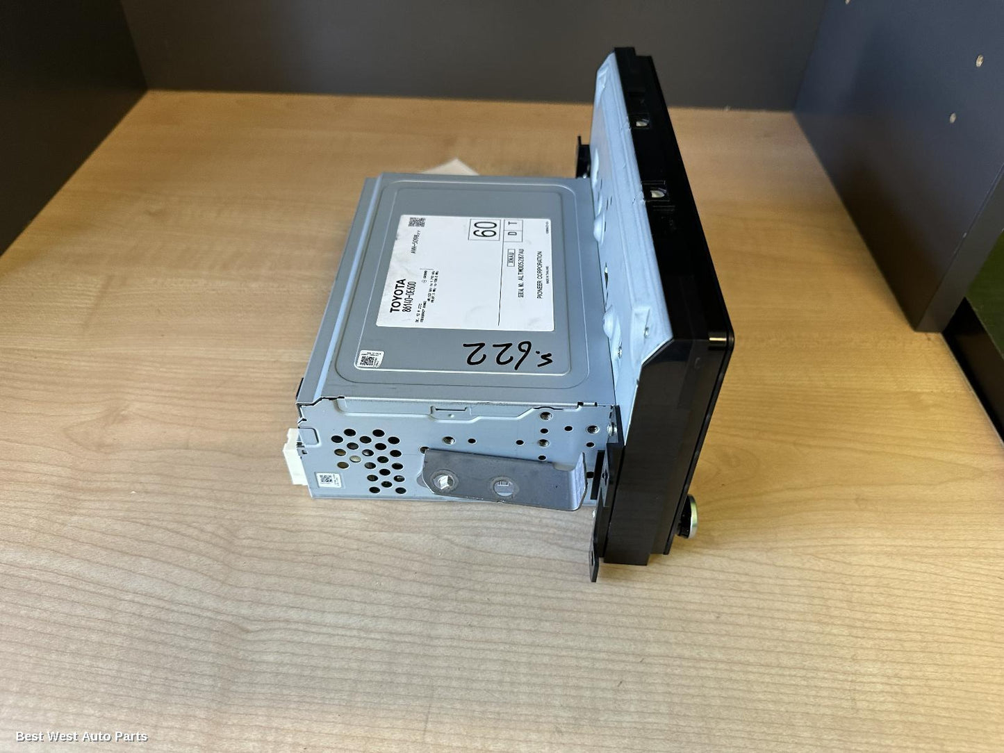2022 TOYOTA KLUGER Radio/Cd/Dvd/Sat/Tv