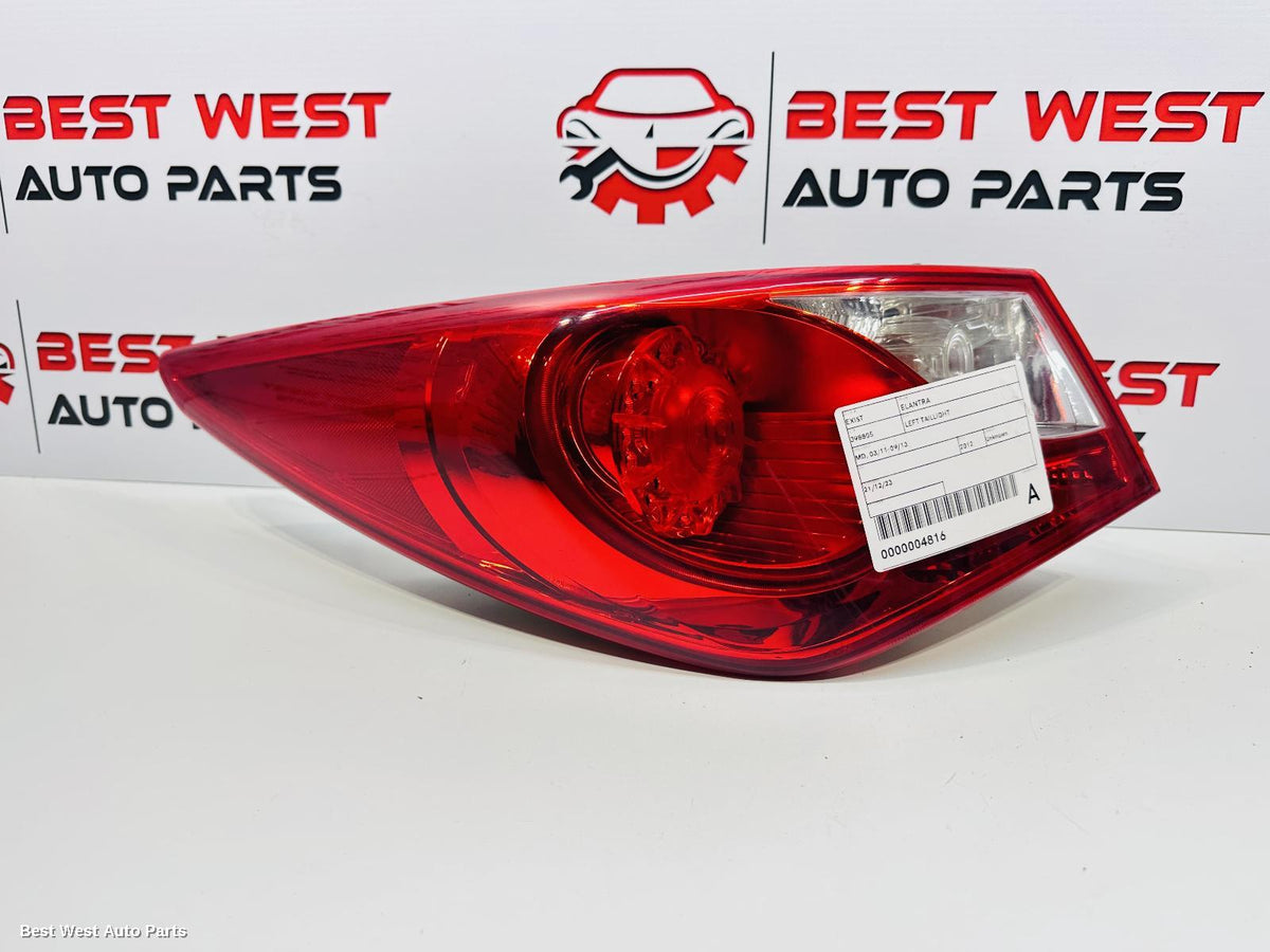 2012 HYUNDAI ELANTRA Left Taillight