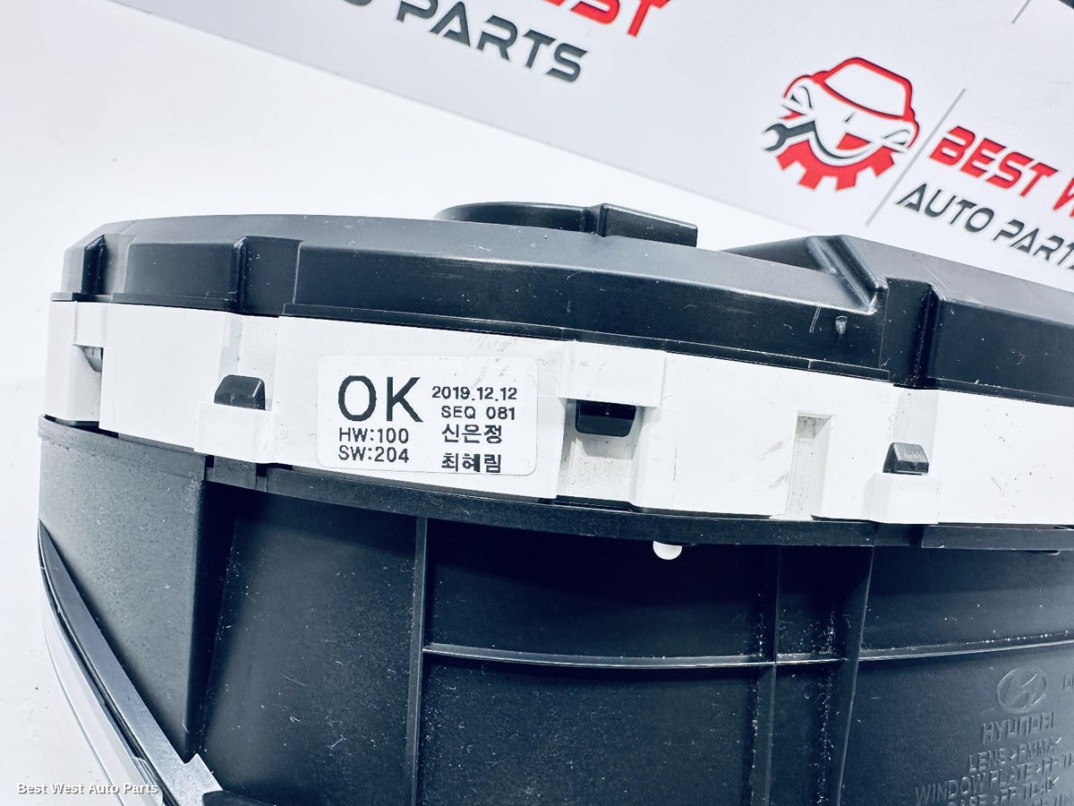 2020 HYUNDAI I30 Instrument Cluster