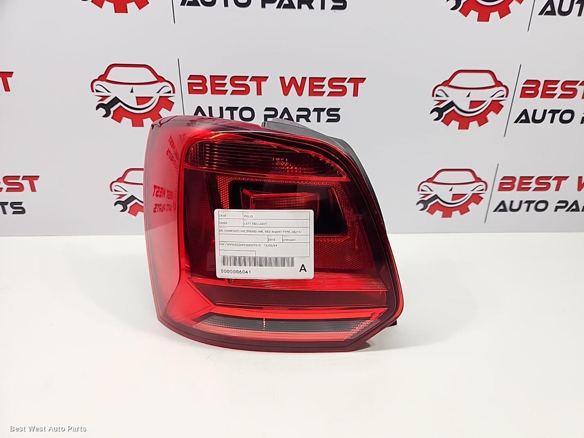 2015 VOLKSWAGEN POLO Left Taillight