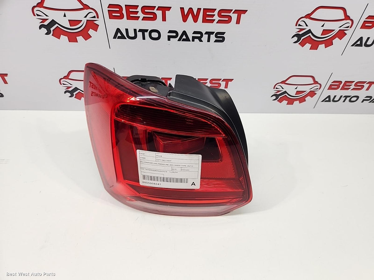 2015 VOLKSWAGEN POLO Left Taillight