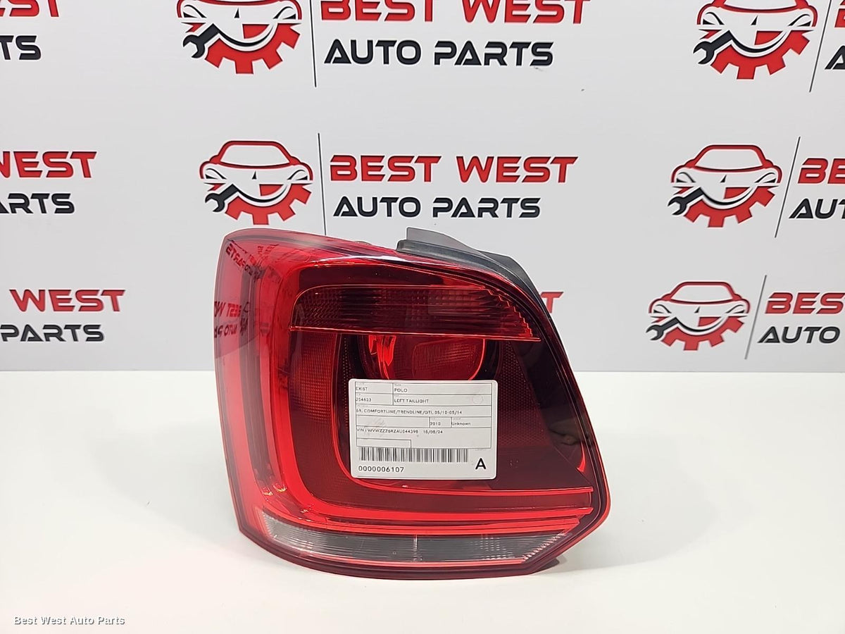 2010 VOLKSWAGEN POLO Left Taillight