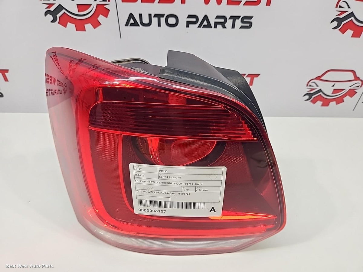 2010 VOLKSWAGEN POLO Left Taillight