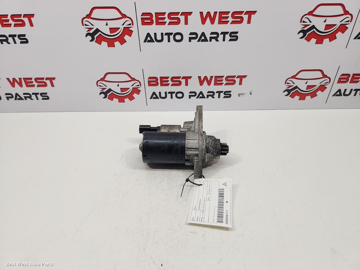 2010 VOLKSWAGEN POLO Starter