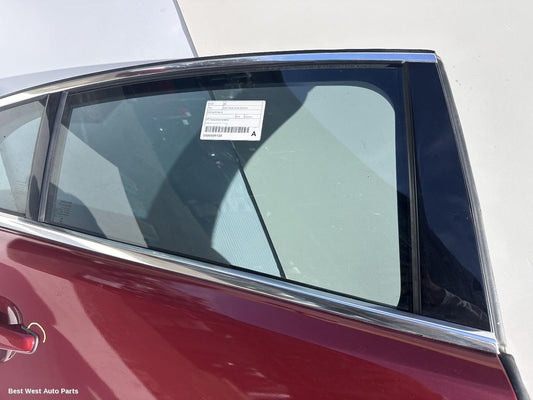 2013 JAGUAR XF Right Rear Door Window