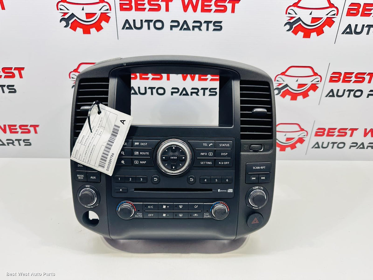2014 NISSAN NAVARA Heater/Ac Controls