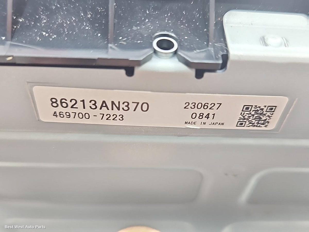 2023 SUBARU OUTBACK Radio/Cd/Dvd/Sat/Tv