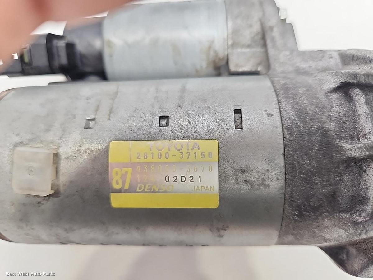 2020 TOYOTA C-HR Starter