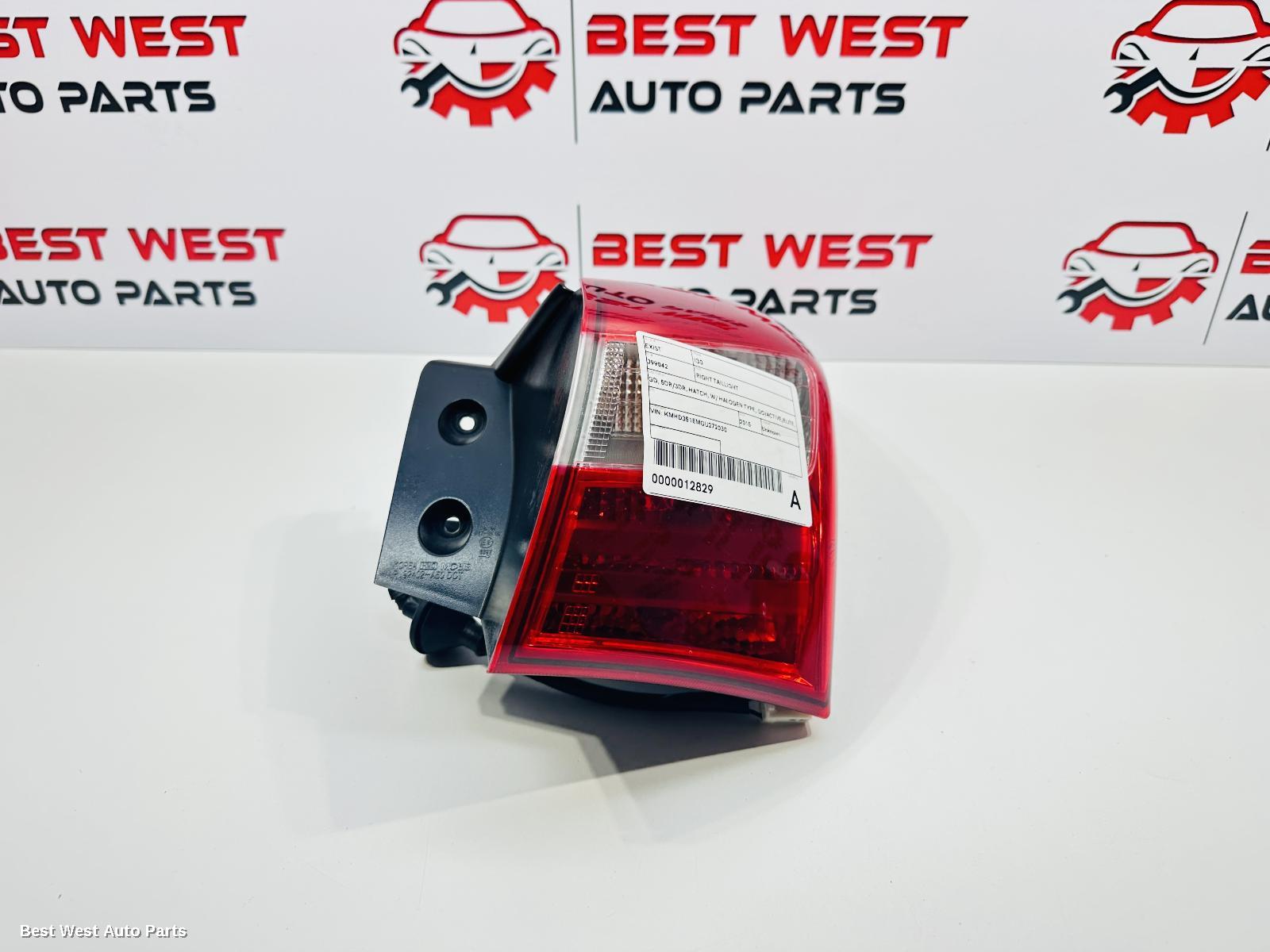 2015 HYUNDAI I30 Right Taillight