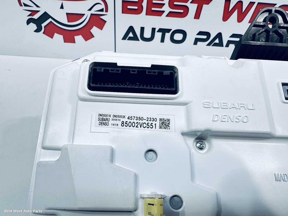 2023 SUBARU WRX Instrument Cluster