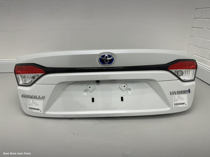 2022 TOYOTA COROLLA Bootlid/Tailgate