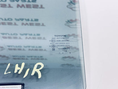 2024 TOYOTA HILUX Left Rear Door Window