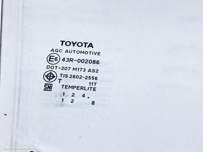 2018 TOYOTA HILUX Right Front Door Window