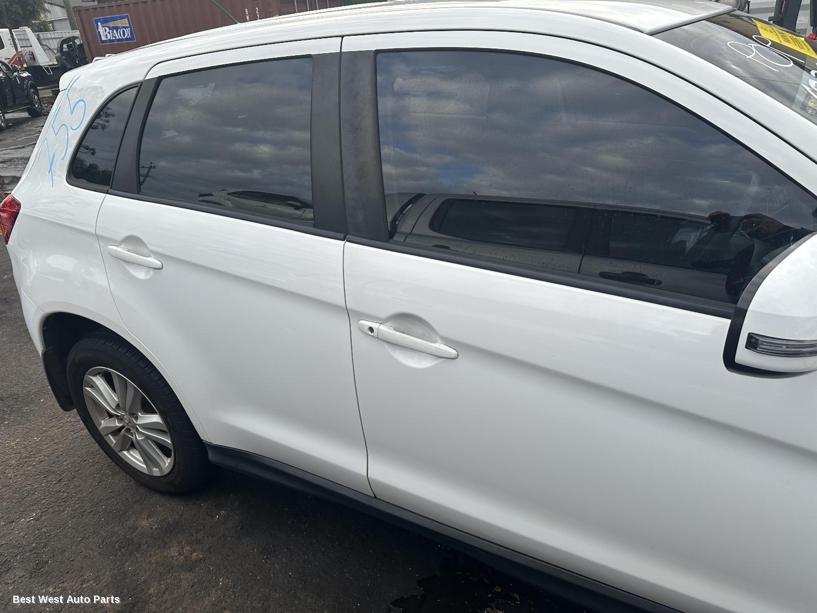 2013 MITSUBISHI ASX Right Front Door Window
