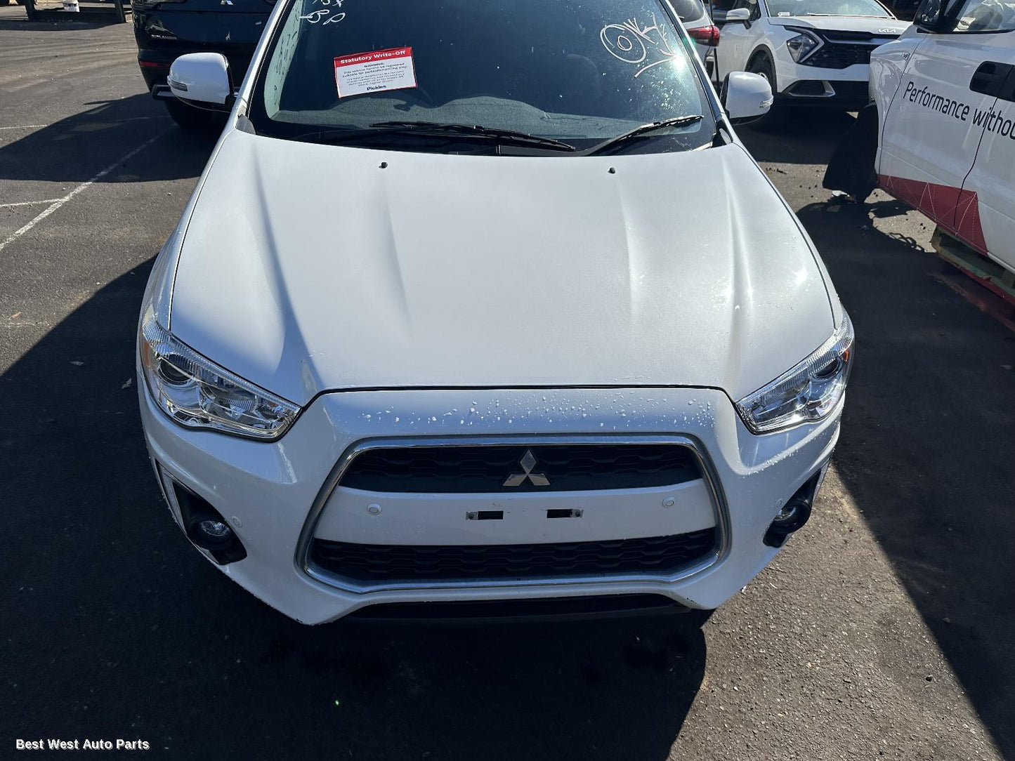 2016 MITSUBISHI ASX Right Front Door Window