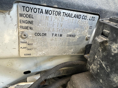 2017 TOYOTA HILUX Front Bumper