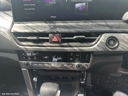 2025 KIA SELTOS Heater/Ac Controls