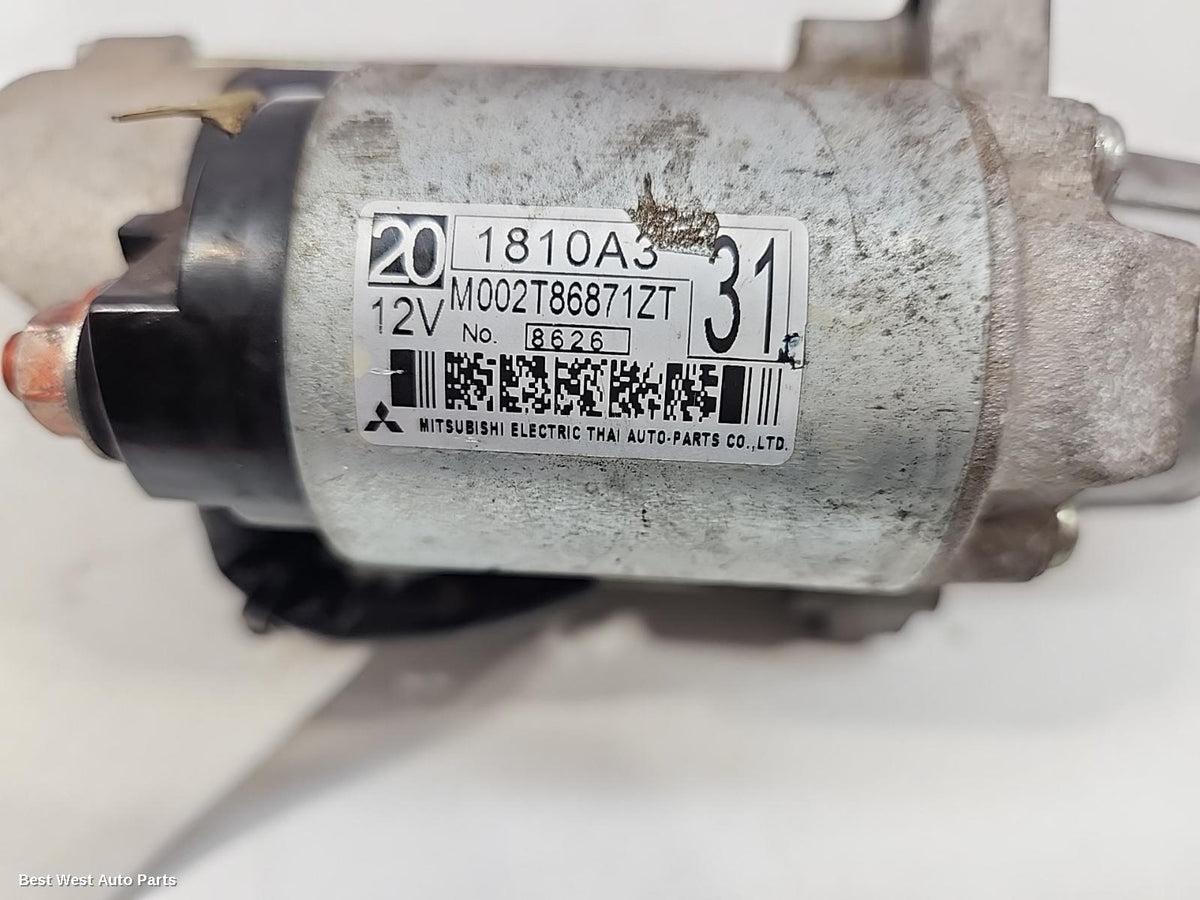 2019 MITSUBISHI PAJERO Starter