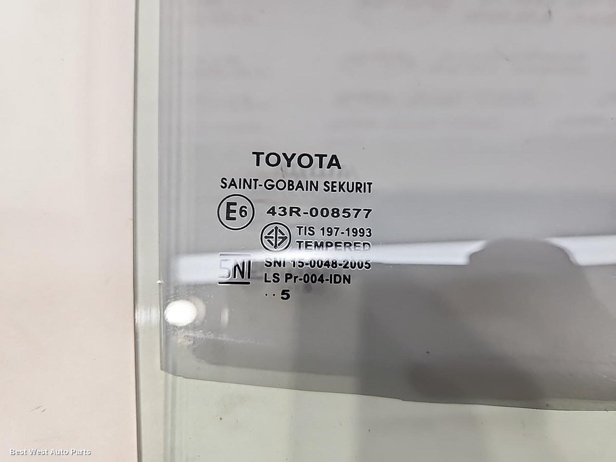 2014 TOYOTA COROLLA Right Rear Door Window