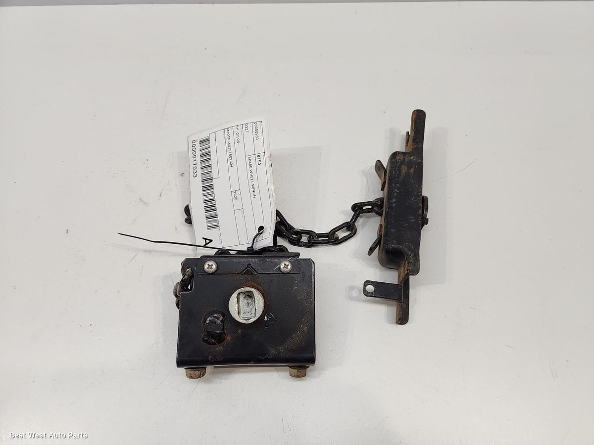 2025 MAZDA BT50 Spare Wheel Winch