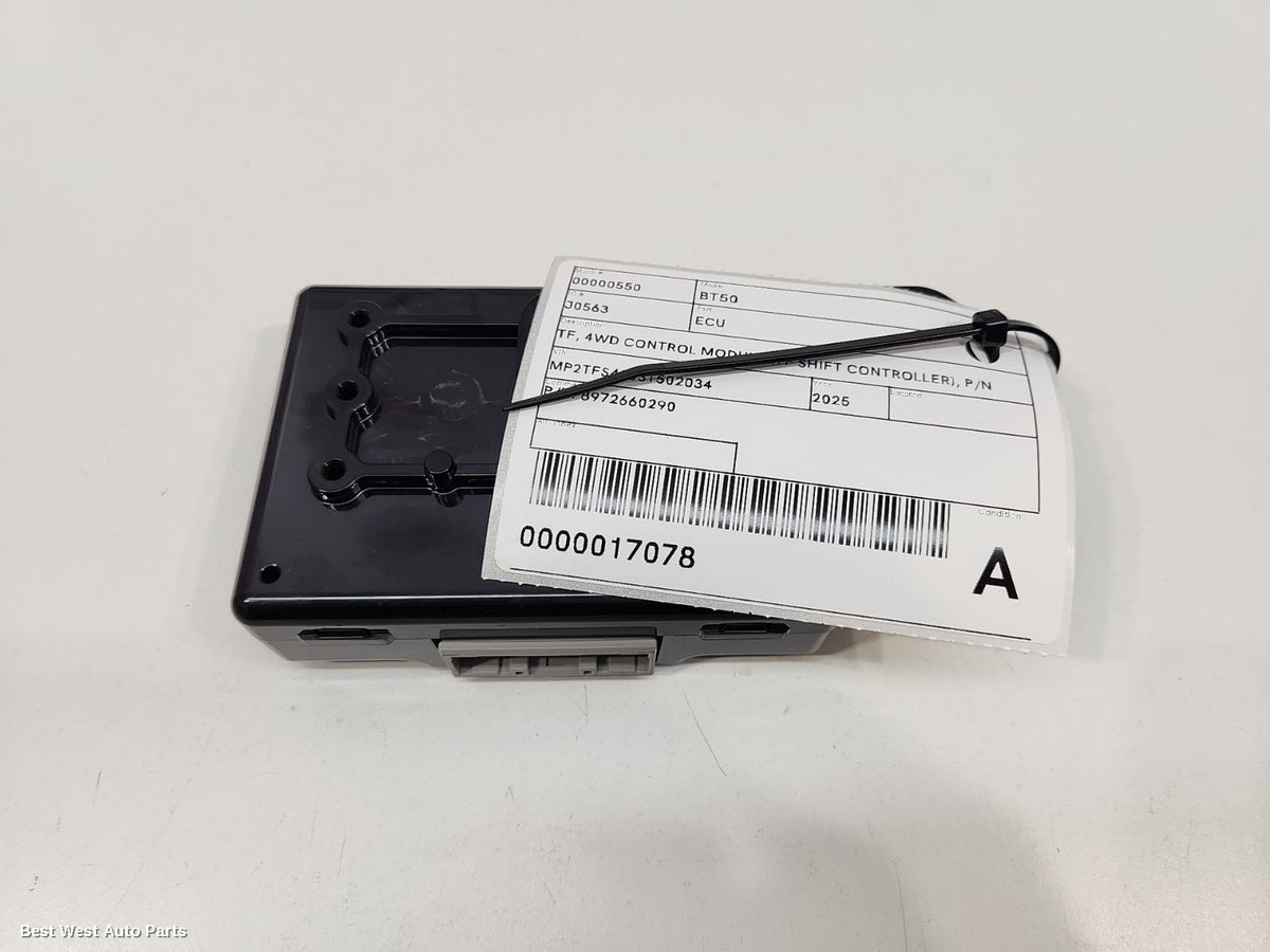 2025 MAZDA BT50 Ecu