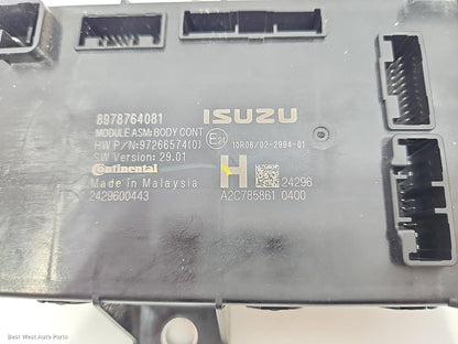 2025 MAZDA BT50 Ecu