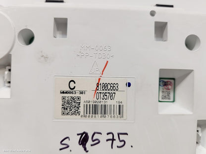2019 MITSUBISHI TRITON Instrument Cluster