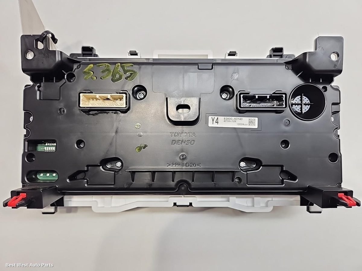 2021 TOYOTA YARIS CROSS Instrument Cluster