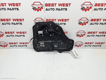 2013 MAZDA CX5 Left Rear Wnd Reg/Motor