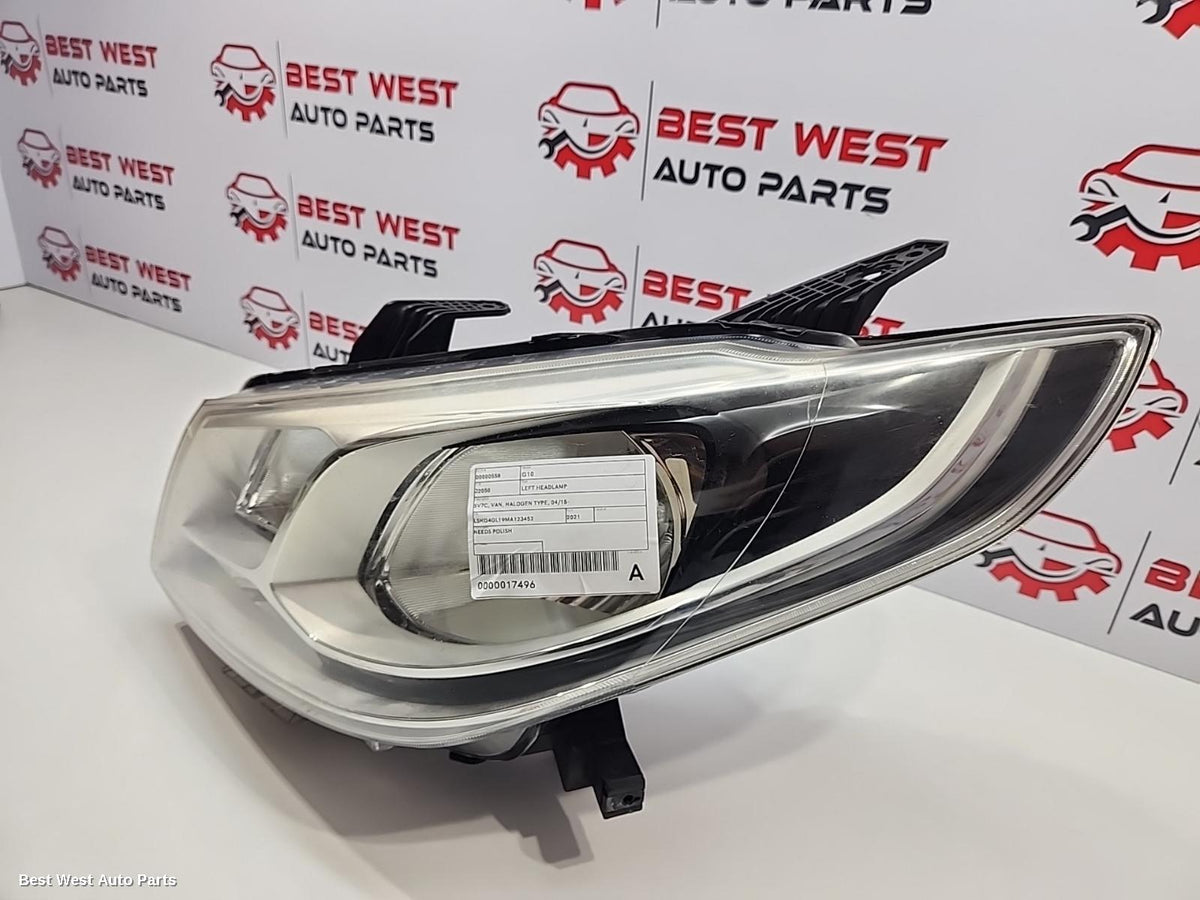 2021 LDV G10 Left Headlamp