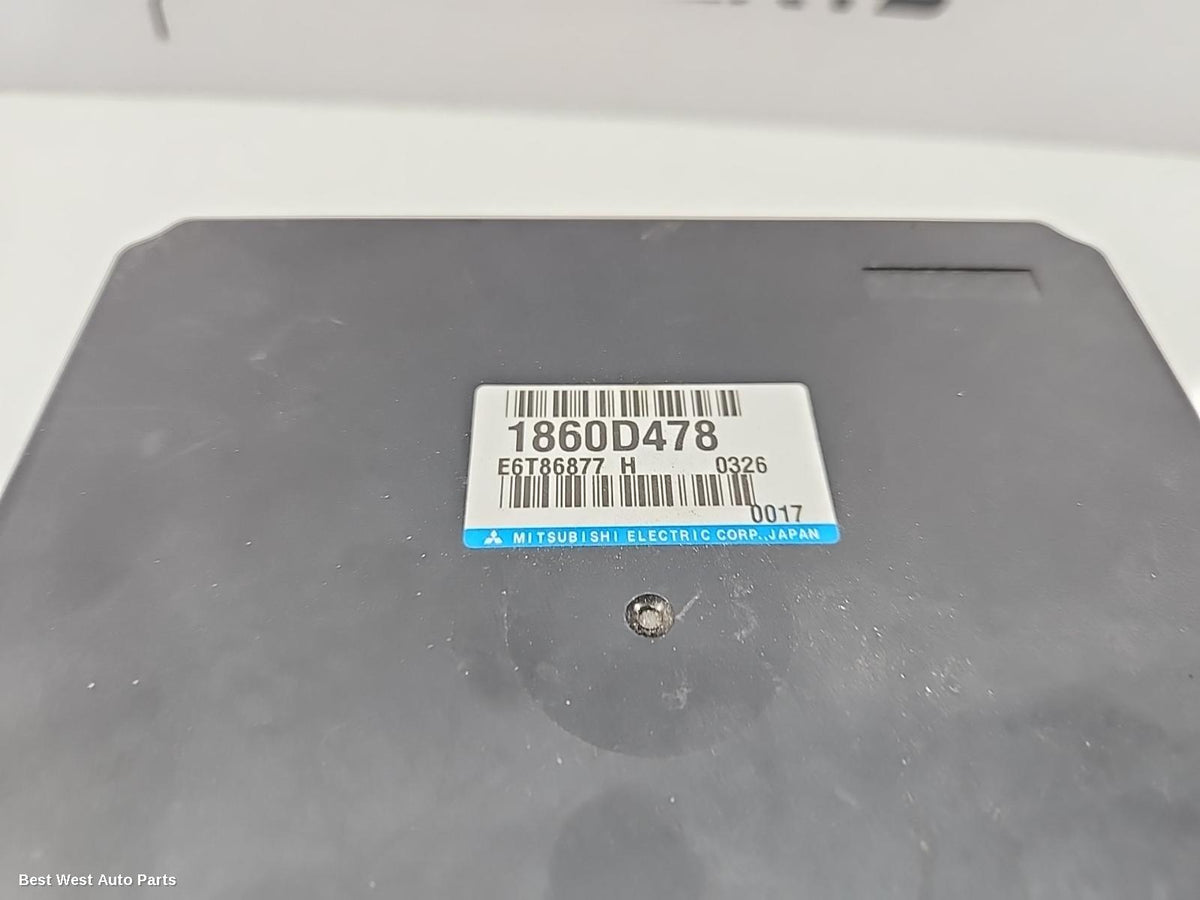 2020 MITSUBISHI ASX Ecu