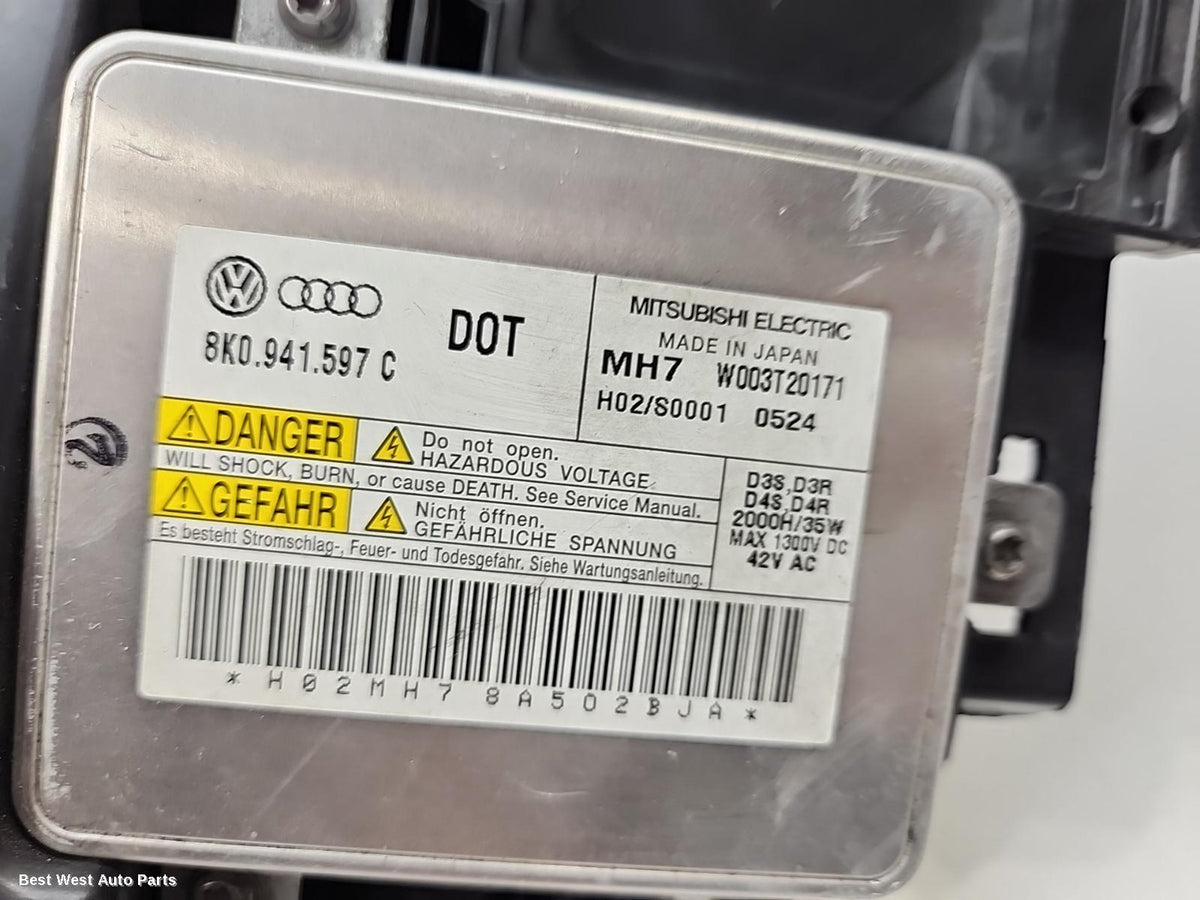 2011 AUDI A5 Left Headlamp