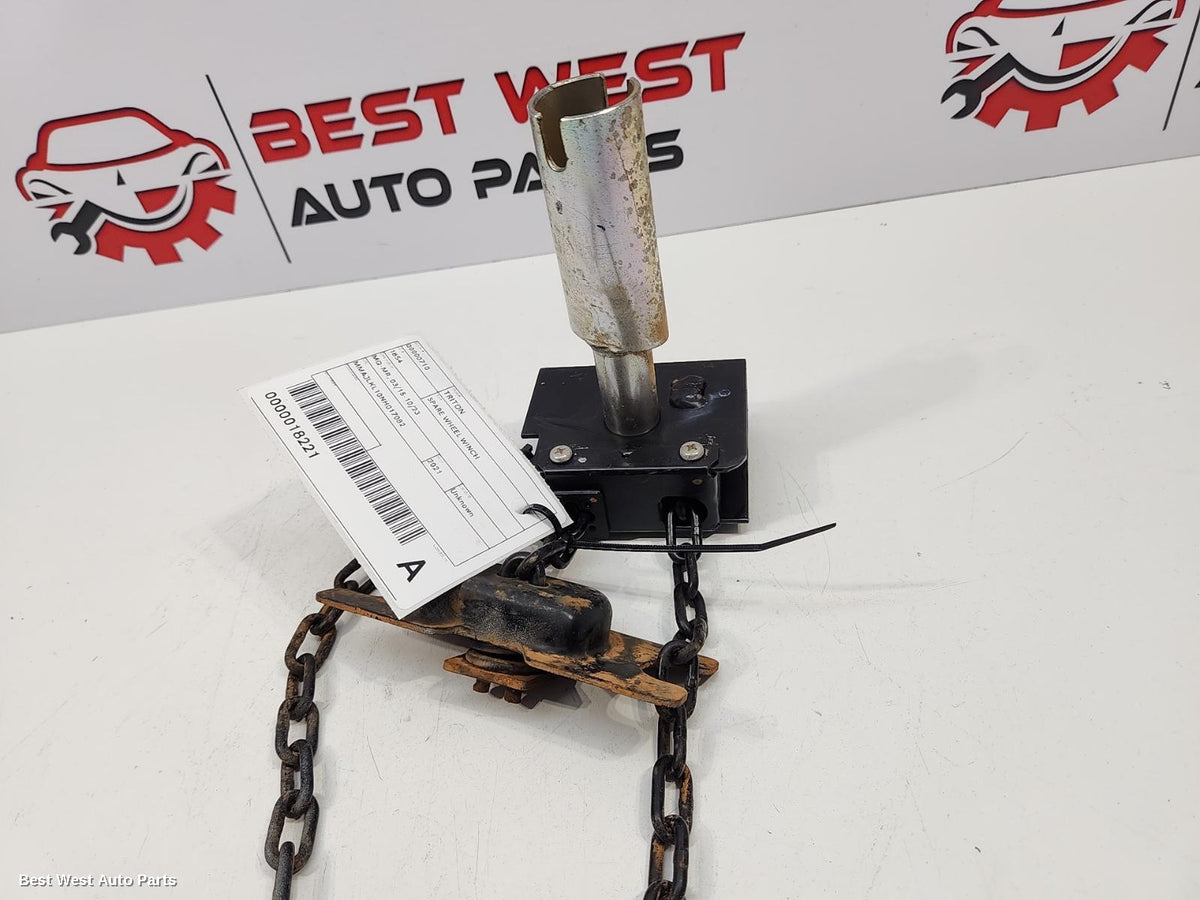 2021 MITSUBISHI TRITON Spare Wheel Winch