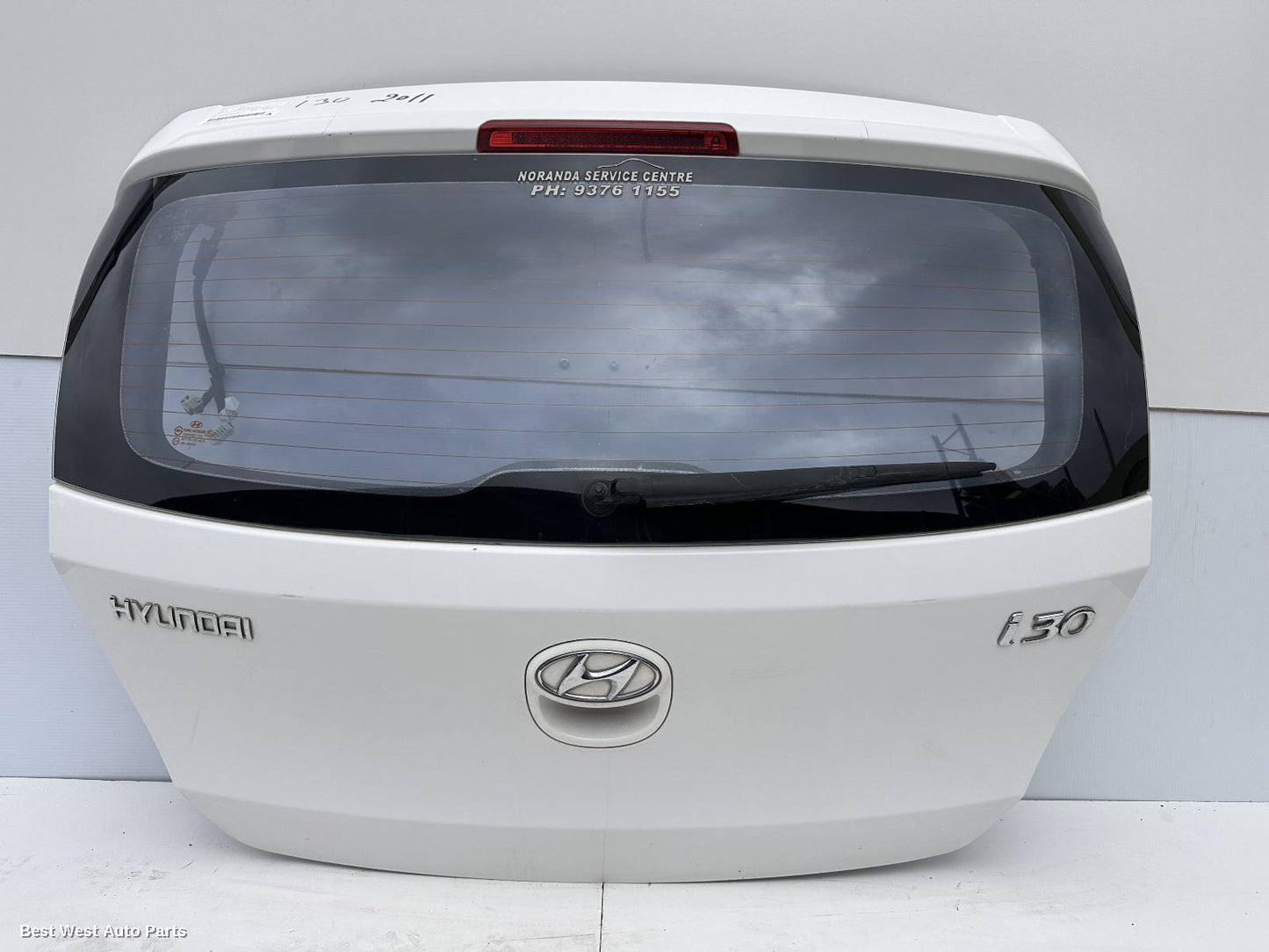 2012 HYUNDAI I30 Bootlid/Tailgate