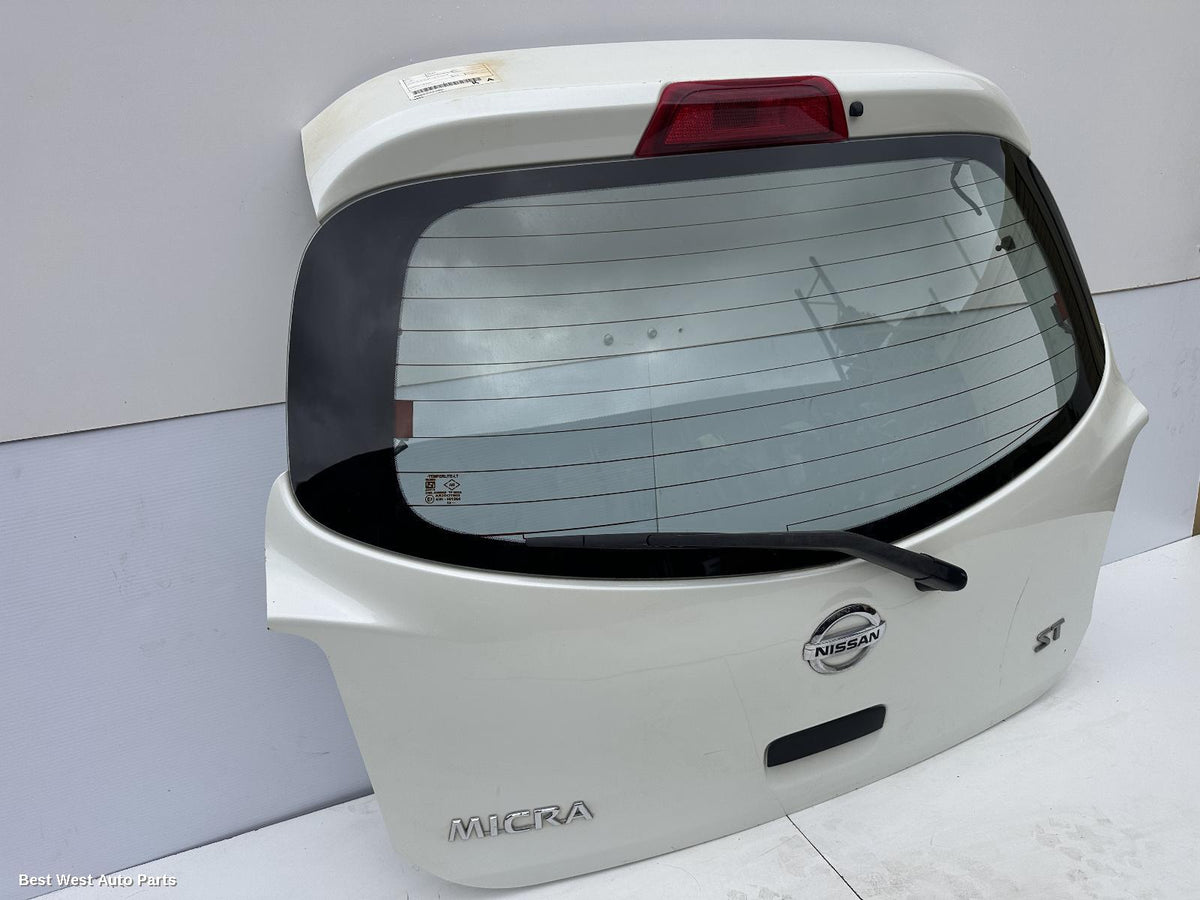 2014 NISSAN MICRA Bootlid/Tailgate