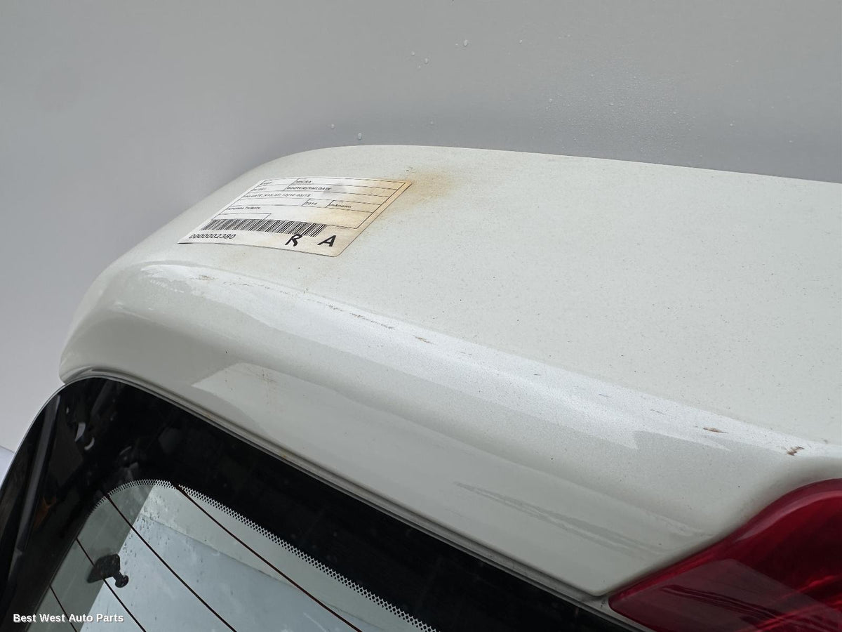 2014 NISSAN MICRA Bootlid/Tailgate