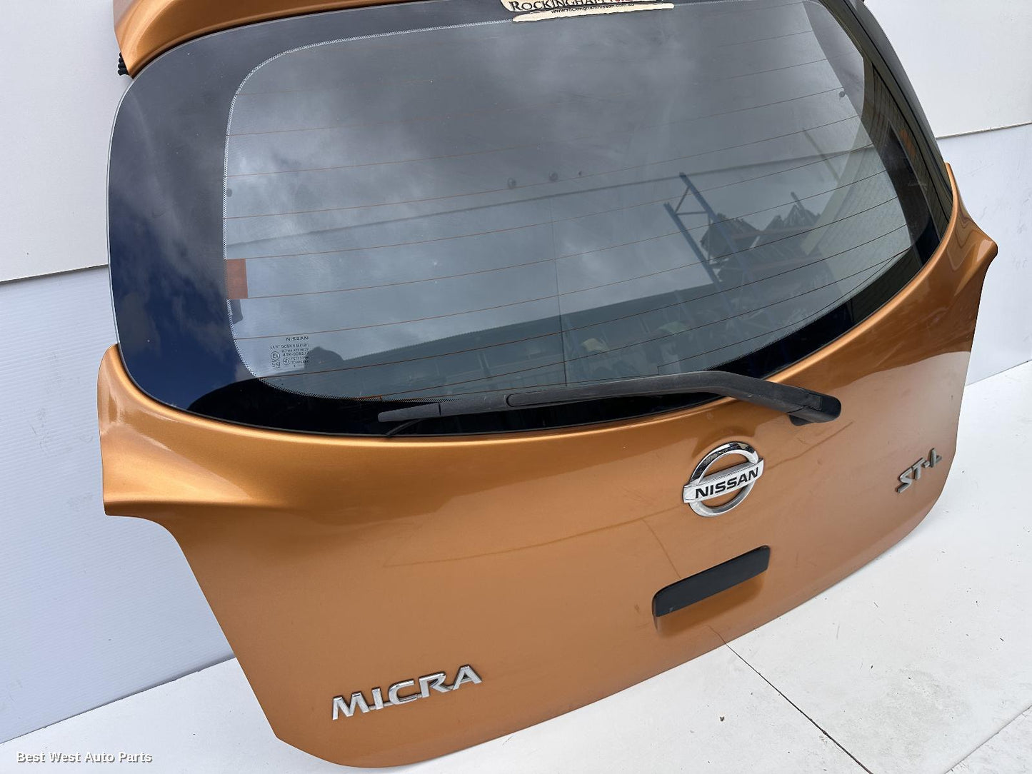 2012 NISSAN MICRA Bootlid/Tailgate