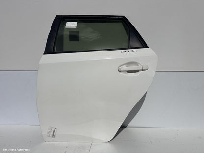 2016 TOYOTA COROLLA Left Rear Door/Sliding