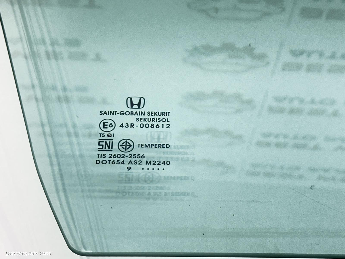 2020 HONDA JAZZ Right Front Door Window