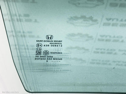 2020 HONDA JAZZ Right Front Door Window