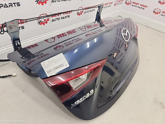 2016 MAZDA 3 Rear Garnish