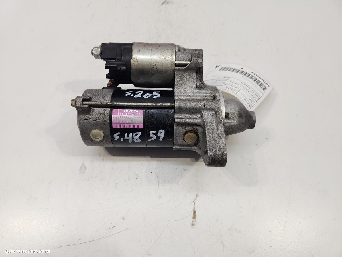2018 TOYOTA COROLLA Starter